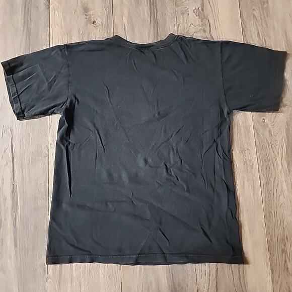 VINTAGE Green Bay Packers T-Shirt Men's M Black Adult - Picture 2 of 2